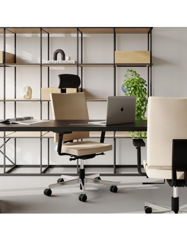 Bureau ergonomique avec fauteuil Mate MT 103 pour télétravail ou entreprise