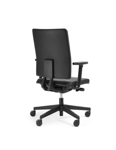 Fauteuil de bureau Mate MT 102, vue arrière avec support de dossier visible