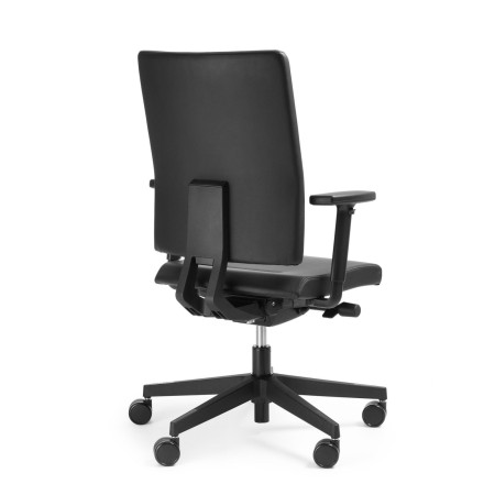 Fauteuil de bureau Mate MT 102, vue arrière avec support de dossier visible