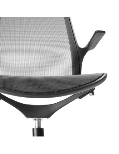 Zoom sur la maille respirante du dossier Ovidio OV 1M2