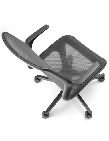 Chaise Ovidio OV 1M2 avec dossier en maille respirante vue arrière