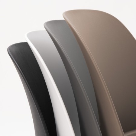 Design ergonomique de chaise de réunion écologique multicolor