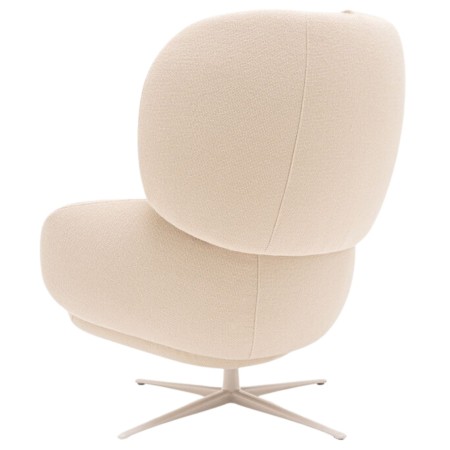 Fauteuil lounge pivotant avec appuie-tête intégré – Grand Grace