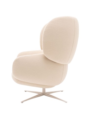 Fauteuil lounge pivotant avec appuie-tête intégré – Grand Grace