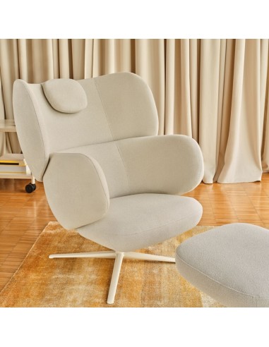 Fauteuil lounge pivotant avec appuie-tête intégré – Grand Grace