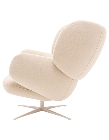 Fauteuil lounge pivotant avec appuie-tête intégré – Grand Grace