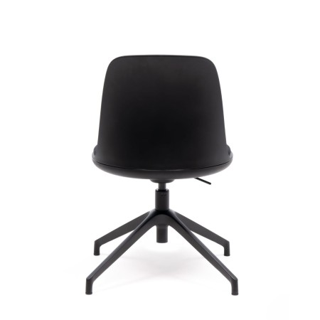 Dos de la chaise rotative et réglable noire Haali 4R - réunion et conférence