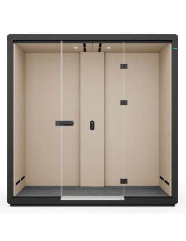 Intérieur de la cabine Flathouse double, espace confortable et insonorisé. - Flathouse