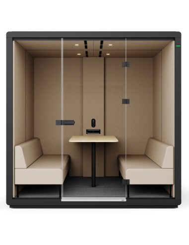 Cabine Flathouse double, espace d’échange privé avec isolation phonique. - Flathouse
