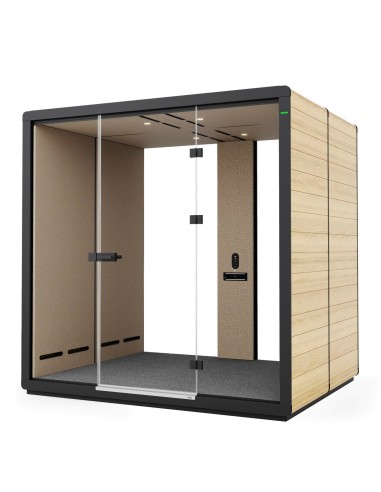 Cabine Flathouse pour deux personnes avec assises et table centrale. - Flathouse