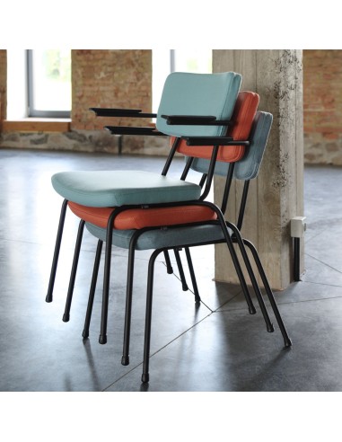 Chaises Epocc colorées avec accoudoirs