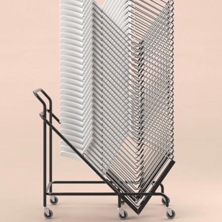 Chaise de conférence empilée Fendo FD 270 – gain de place optimisé