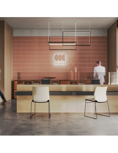 Fendo FD 271 avec assise et dossier capitonnés en salle de restauration