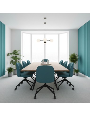 Utilisation en salle de réunion de la chaise Flos FS K 4W