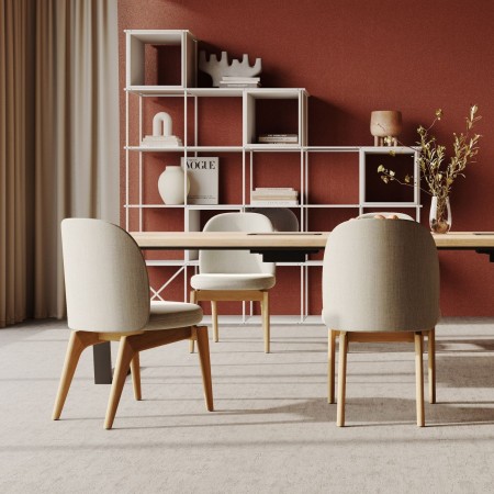 Siège design en bois pour espaces d’accueil professionnels