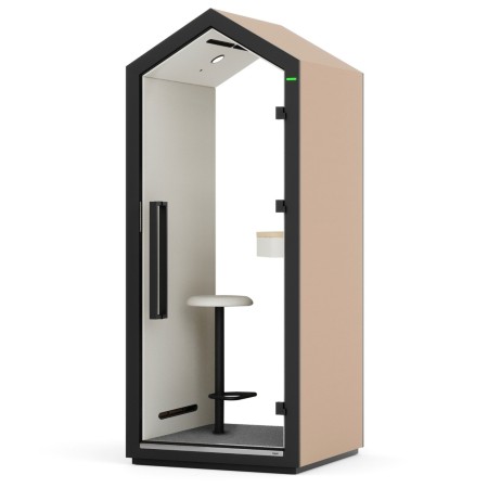 Cabine Treehouse avec assise et tablette intégrée. - Treehouse