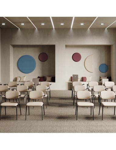 Chaise design scandinave Hens HS 220 pour salles de formation