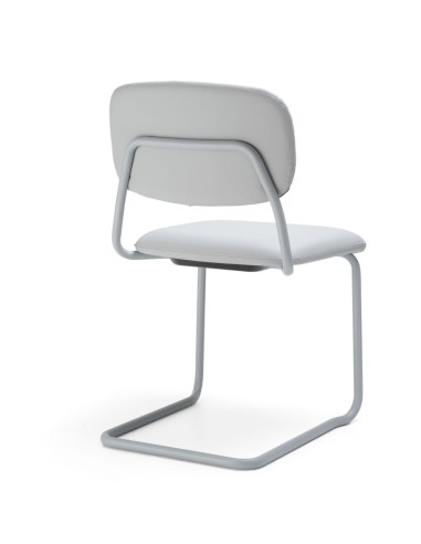 assise rembourrée de la chaise HS 231, tissu anti-taches et confort moelleux