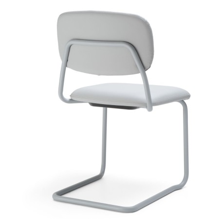 assise rembourrée de la chaise HS 231, tissu anti-taches et confort moelleux