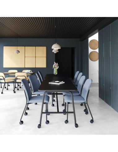 Mobilier de réunion mobile Hens HS 261 H roulettes Ø65 confort