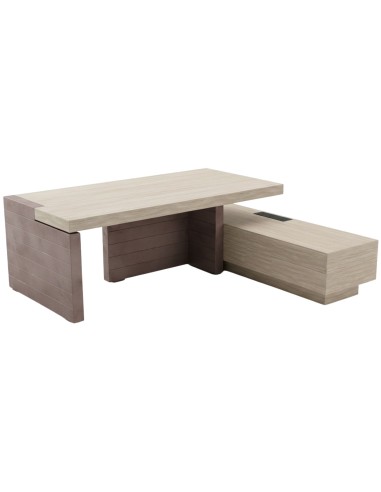 Bureau de direction premium avec rangement latéral – Jera