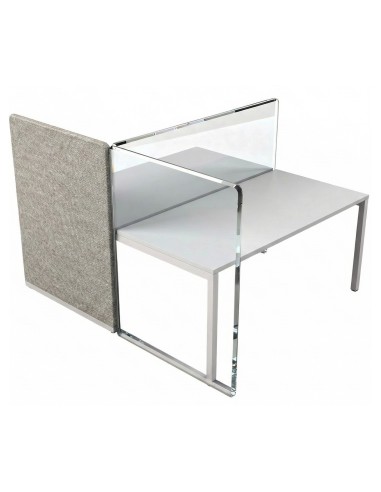 cloison acoustique droite toute hauteur TOP 530 pour bureau – H1270 mm