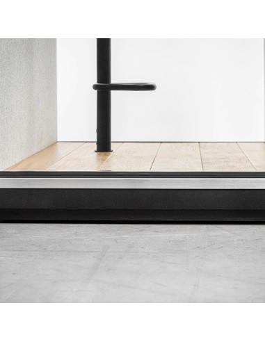 Dimensions de la cabine acoustique Treehouse en plan et élévation. - Treehouse