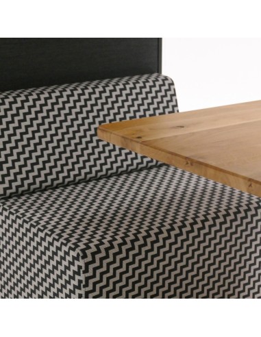 Système de ventilation intégré au plafond de la cabine Treehouse, finition textile gris clair. - Treehouse