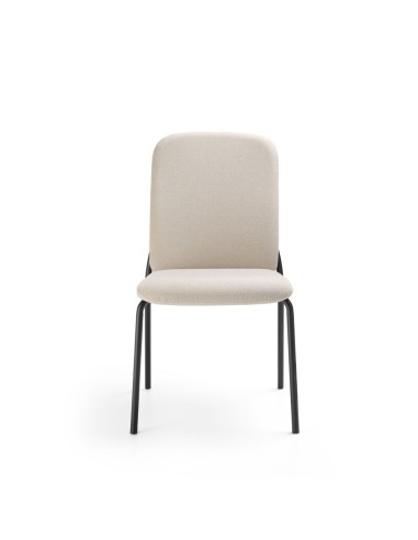 Chaise de réunion Hens HS 215 H rembourrée blanc