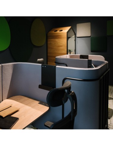 Bureau acoustique individuel pour open-space - Leaf Pod