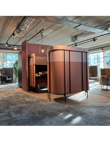 Poste acoustique avec alcôve latérale - Leaf Pod