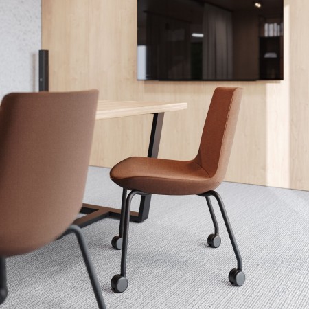 fauteuil de réunion Lumi LM 241 design contemporain