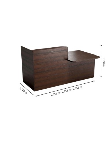 Dimensions avec plusieurs longueurs disponibles