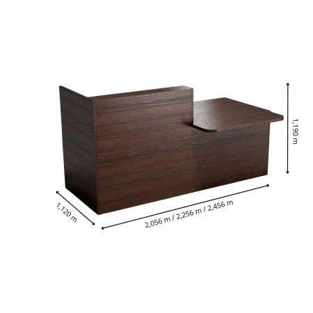 Dimensions avec plusieurs longueurs disponibles