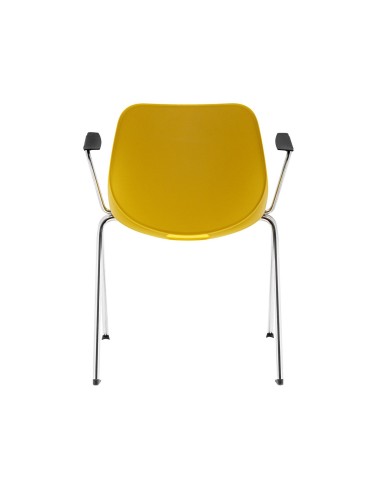 Chaise de réunion avec accoudoirs Eggo 220 vue de dos