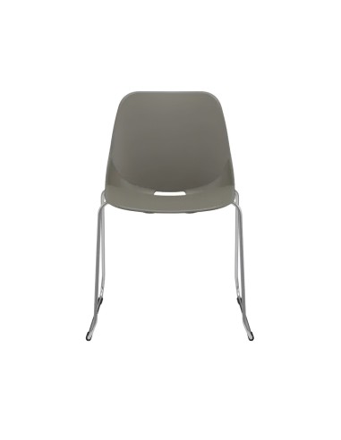 Chaise de conférence empilable Eggo EG 271 – finition grise