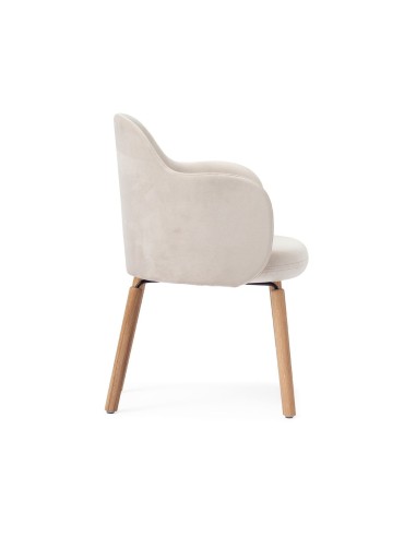 design moderne de chaise de réunion en bois fsw kp 740