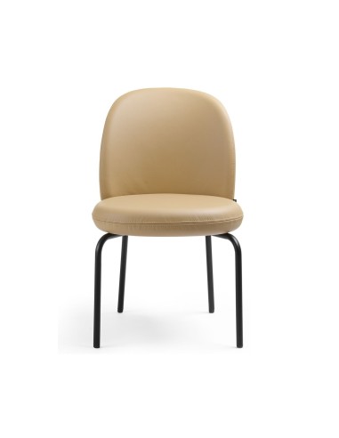 Vue de face de la chaise Flos FS K 215 sans accoudoirs