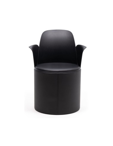 Accoudoirs ergonomiques intégrés à la chaise Haali HL GR P face