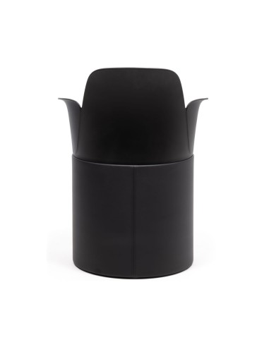 base rembourrée cylindre chaise de conférence Haali HL GR P dos