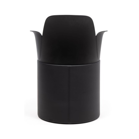 base rembourrée cylindre chaise de conférence Haali HL GR P dos