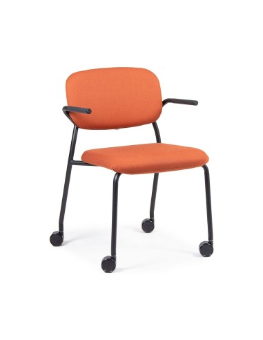 Modèle Hens HS 260 4N rembourré avec structure noire et accoudoirs arrondis