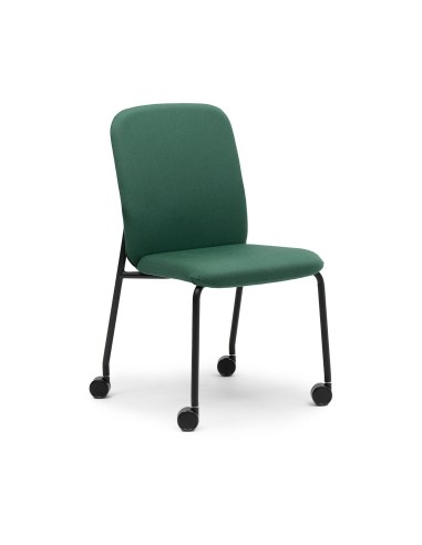 Chaise de réunion Hens HS 261 H mobile avec dossier haut rembourré