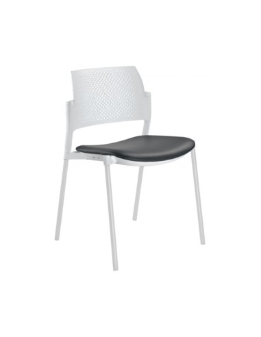 chaise de conférence légère et ergonomique pour entreprises suisses assise en cuir Kyos