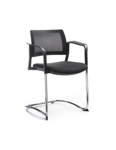 Chaise visiteur KY 230 en version capitonnée pour entreprises