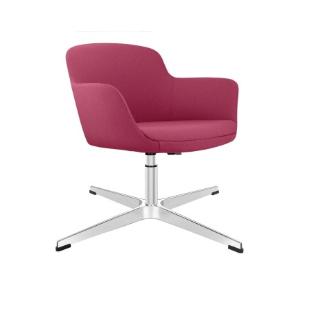 Coloris rose de la chaise pour visiteur haut de gamme - DANAE