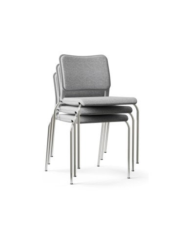 Chaises empilables grises max 6 unités