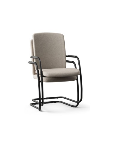 Sièges empilables jusqu'à 6 unités, dossiers haut pour conférence