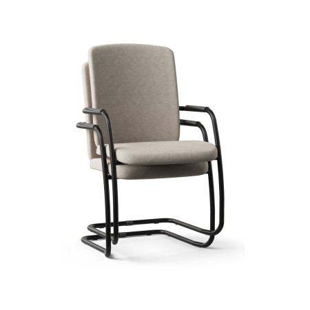 Sièges empilables jusqu'à 6 unités, dossiers haut pour conférence