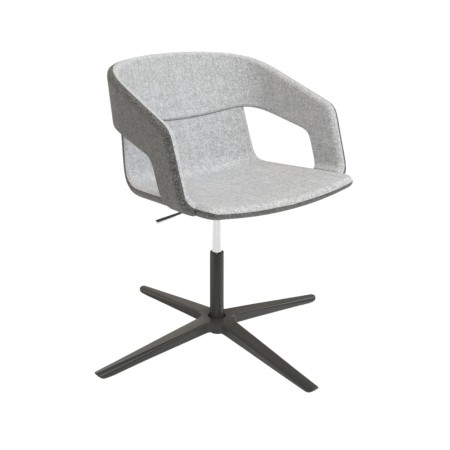 Chaise de réunion TWIST&SIT avec piètement étoile